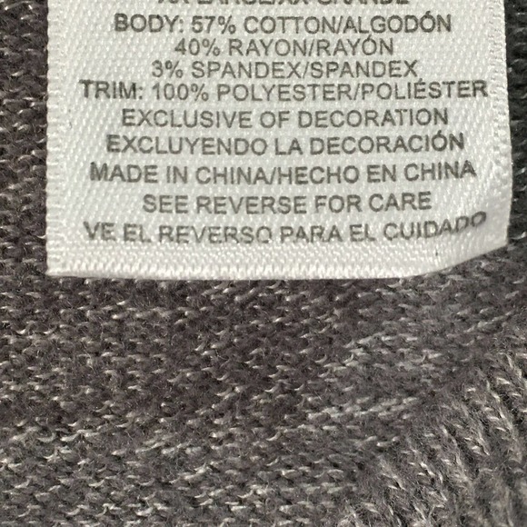 Sideline Oklahoma State Long Sleeve Ravine Slounge Wear, Women's Size L - Grey - Picture 5 of 9